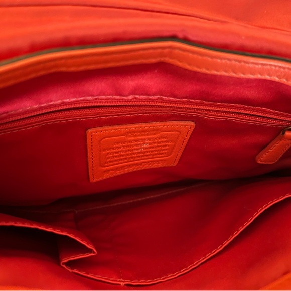 Tangerine limited edition coach purse - Picture 3 of 4